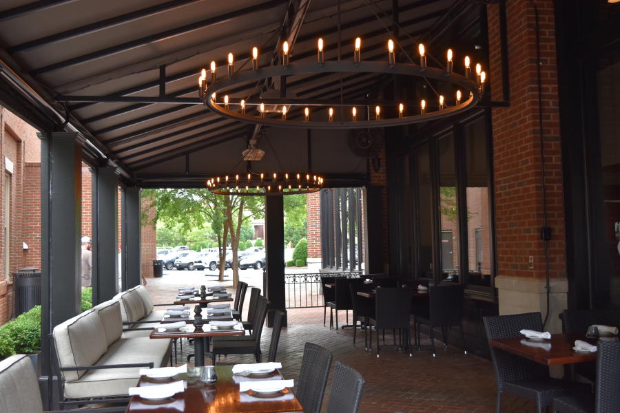 Grille on Main Outdoor Patio