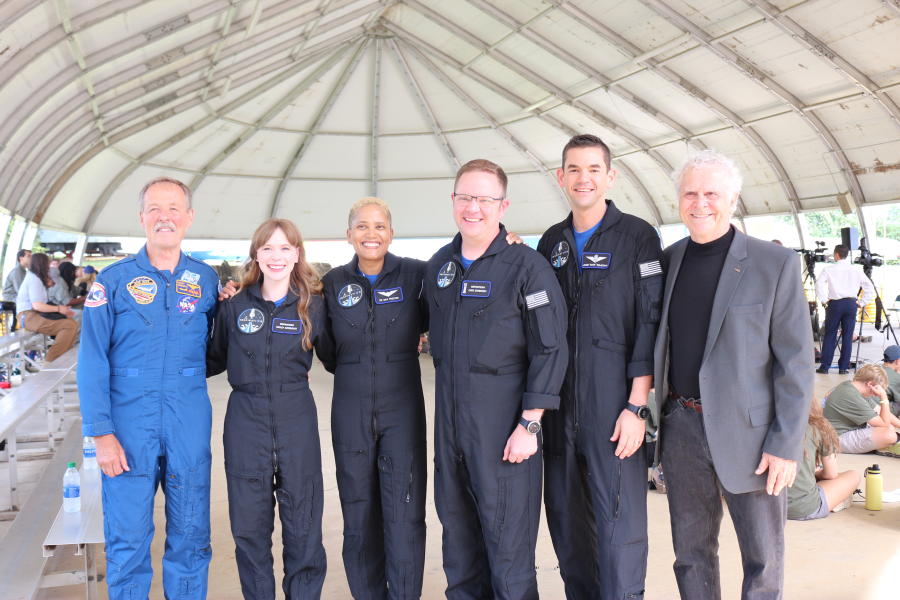 Inspiration 4 with Homer and Hoot at Aviation Camp Space Camp US Space and Rocket Center