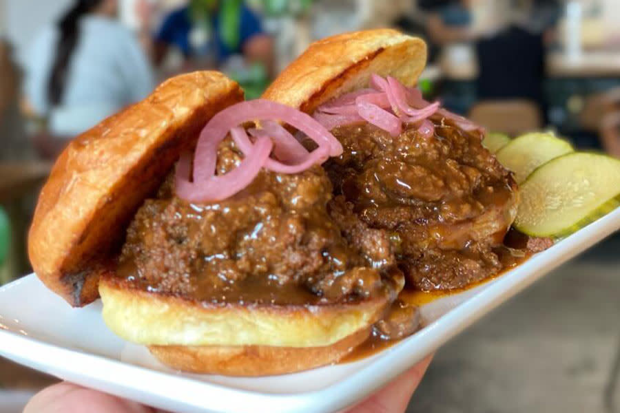 Loose Meat Sandwich