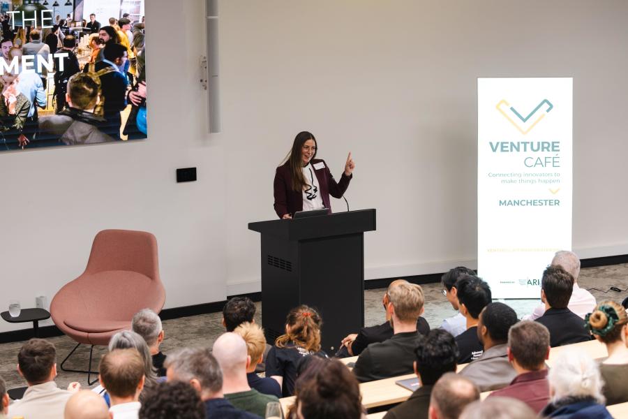 Venture Cafe welcome