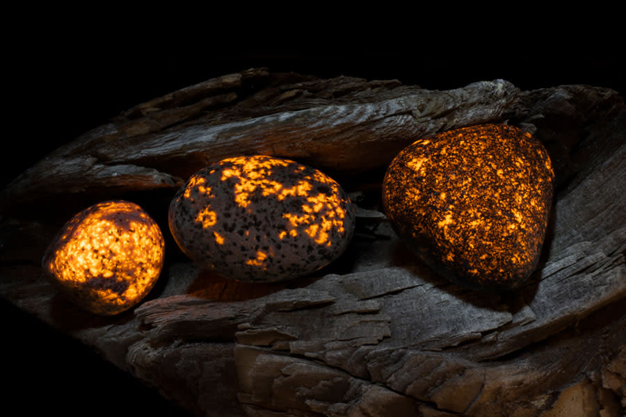 Fluorescing stones called Yooperlites