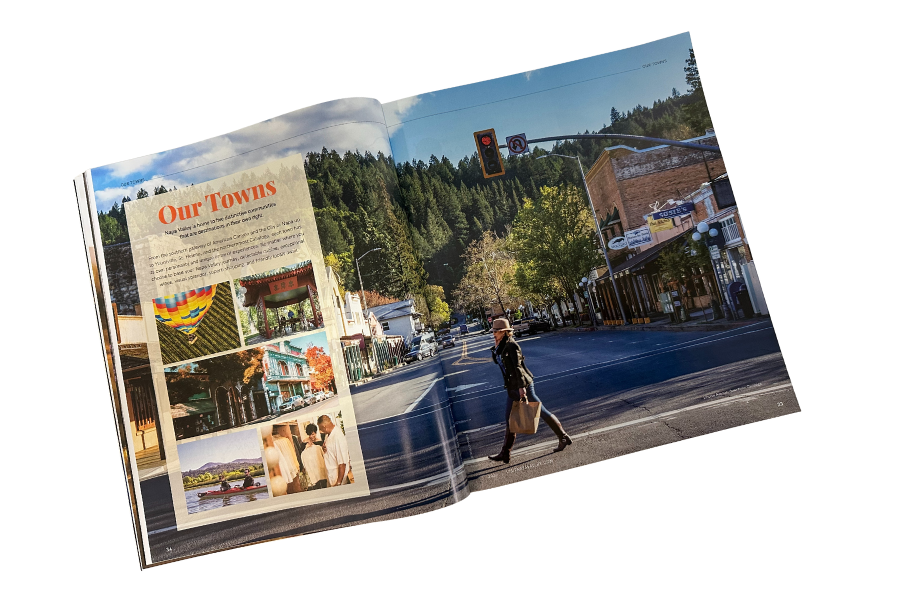 Visit Napa Valley 2026 Magazine Open