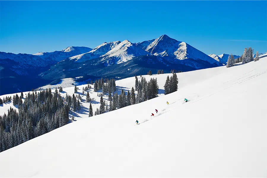The legendary Back Bowls span more than 3,000 acres