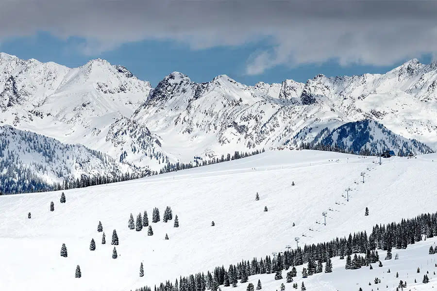 Vail Mountain has nearly 5,300 acres of skiable terrain, including China Bowl