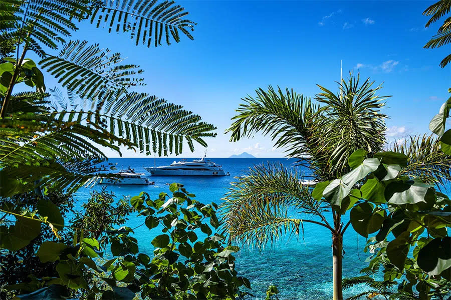 Yachts in St. Barths