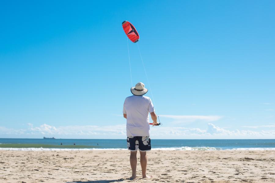 beach kite