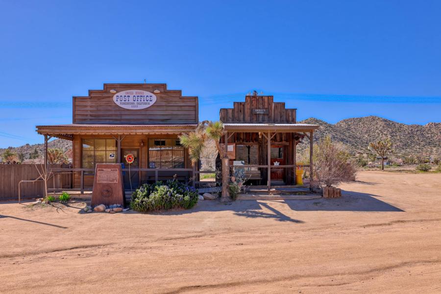 Old buildings at Pioneertown