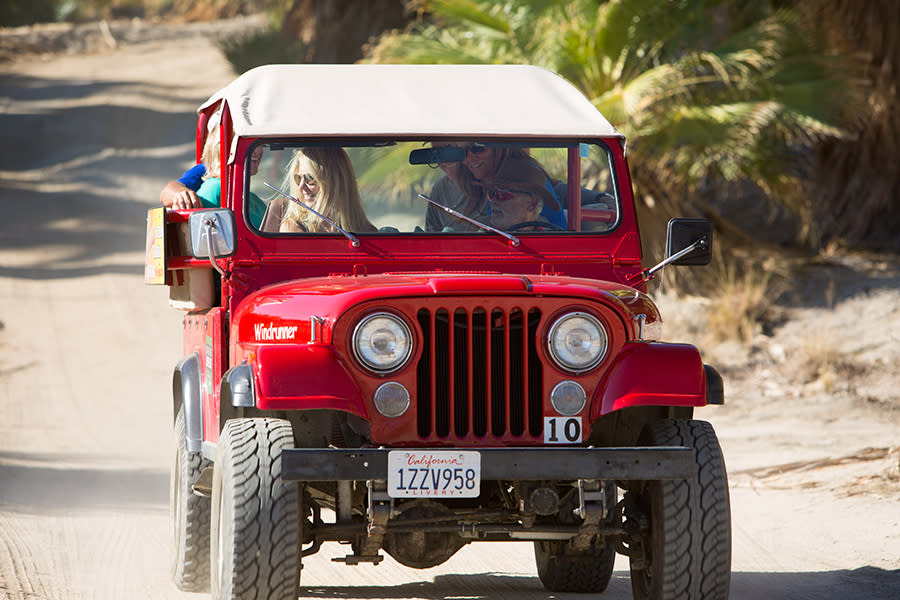 Red Jeep
