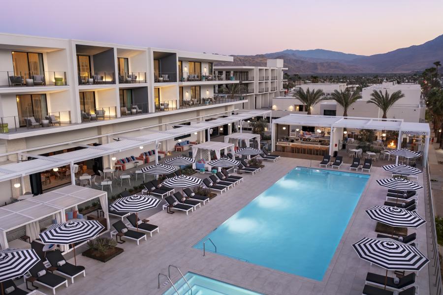 Pool at Thompson Hotel Palm Springs