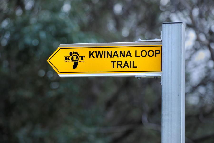 Kwinana Loop Trail Sign