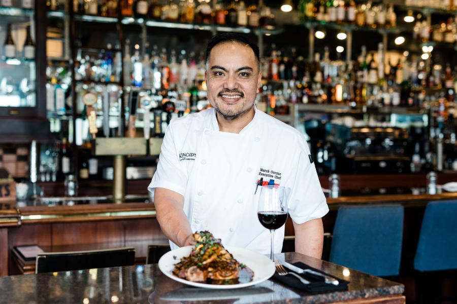 Chef Marck at Kincaids