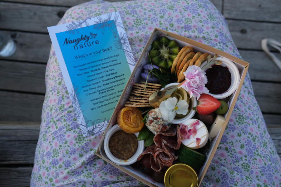 Style and Graze charcuterie box - Naughty by Nature