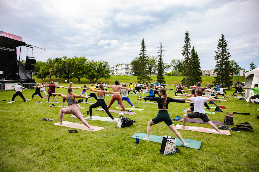 SaskTel-Saskatchewan-Jazz-Festival-Yoga-In-The-Park-Nathan-Janzen