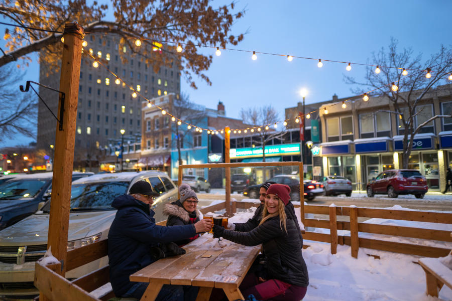 Shelter Brewing patio