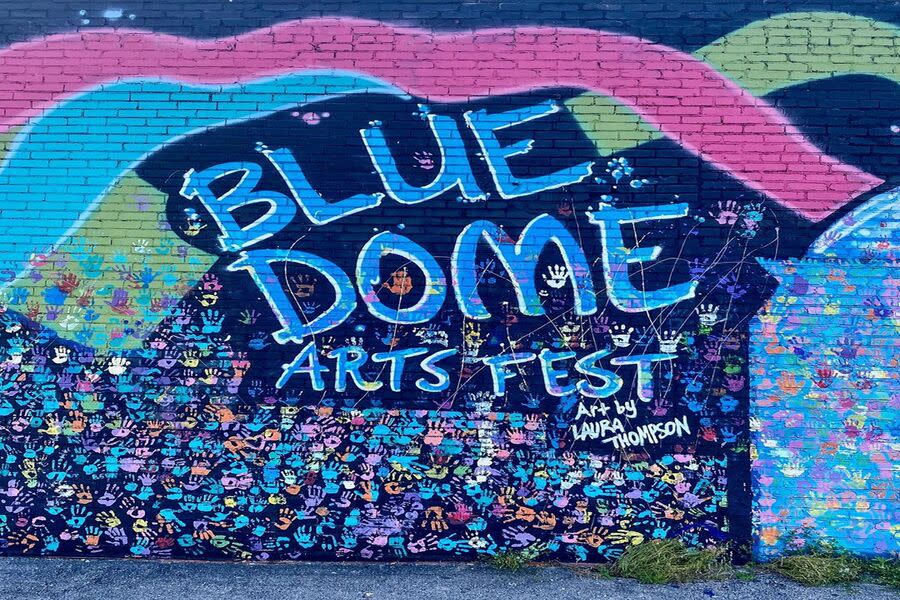 Blue Dome Arts Fest Mural