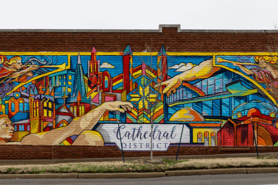 Cathedral District Mural
