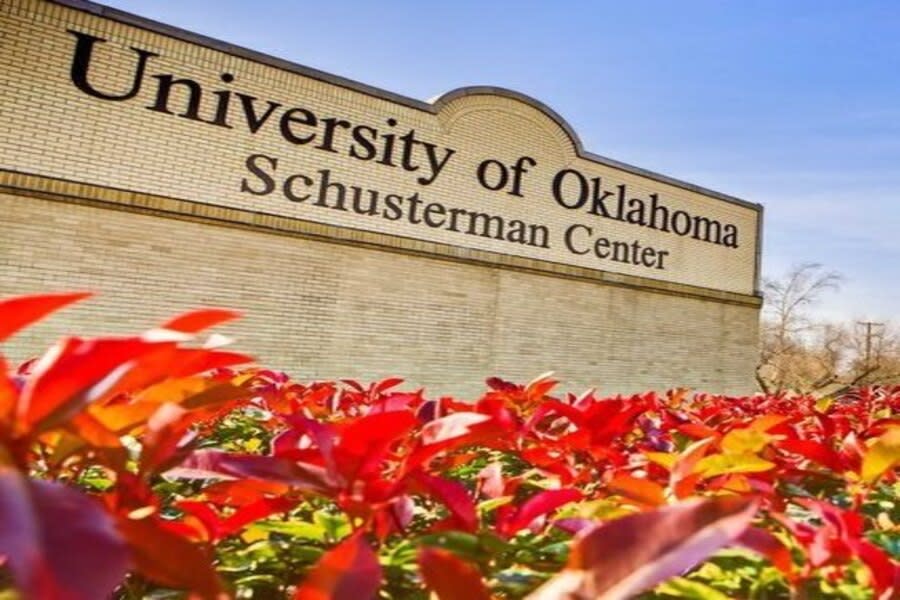 Sign For The University Of Oklahoma Schusterman Center