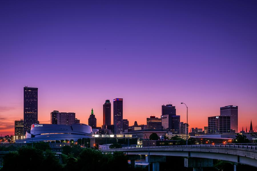 Tulsa Downtown Skyline