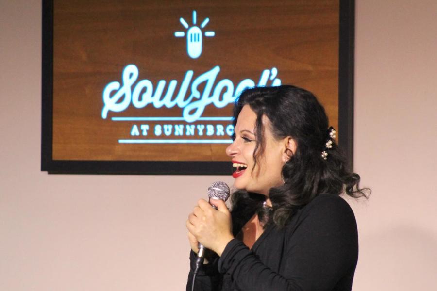Comedian performs at SoulJoel's at Sunnybrook