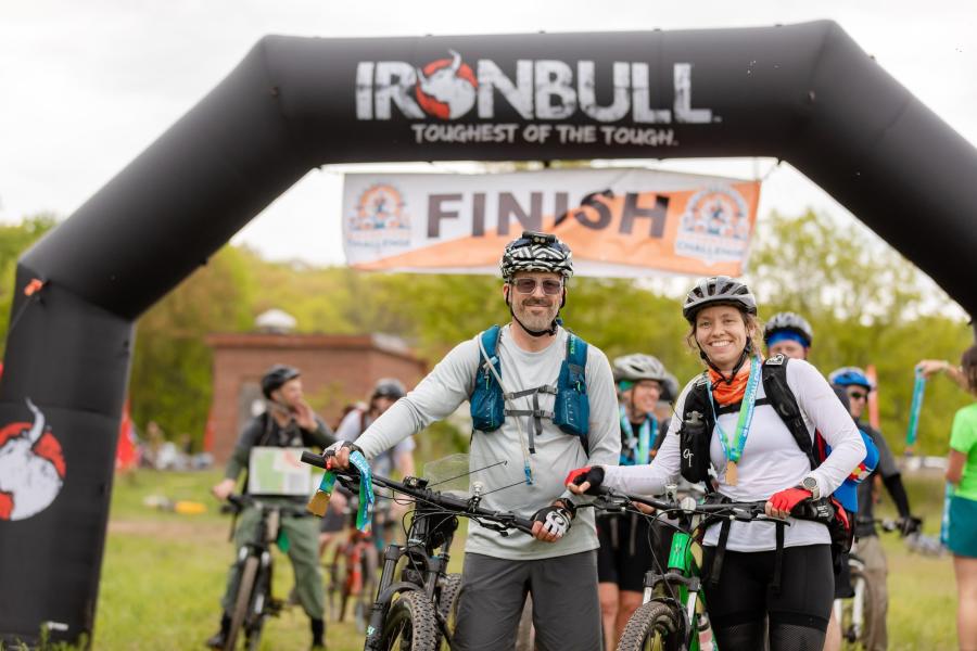 Rib Mountain Adventure Challenge Finish
