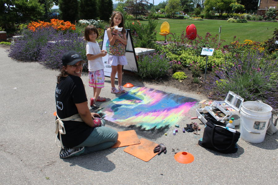 Windmill Island Chalk the Walk