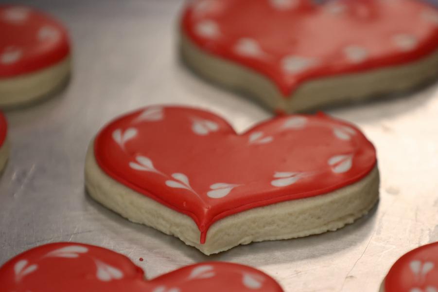 Cheri's Bakery Valentine's Cookies - Wichita