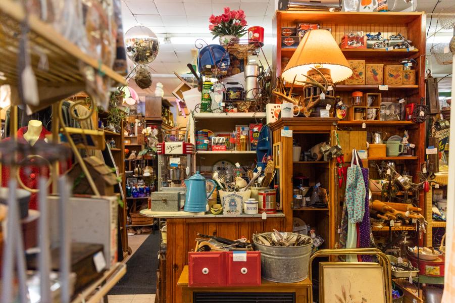 Black Cat Antiques Interior