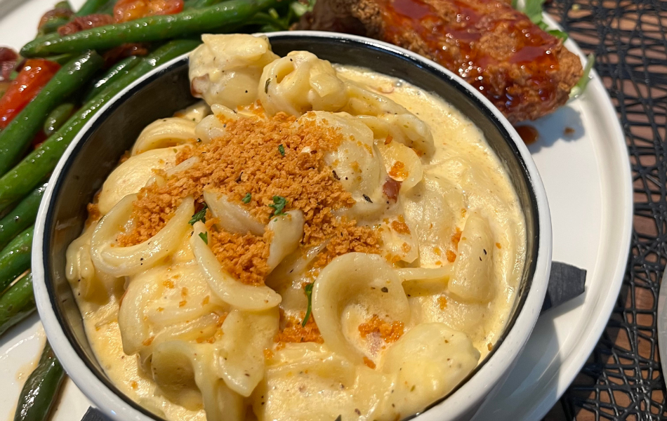A bowl of Mac & Cheese from Flint