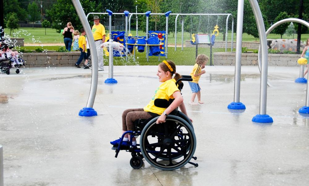 Taylor's Dream Boundless Playground Splash Pad