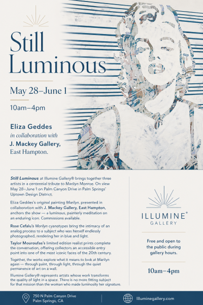Illumine Gallery, Marilyn Monroe Image and poster