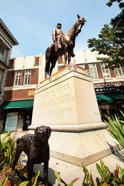 The Picket Bronze Statue In Hanover