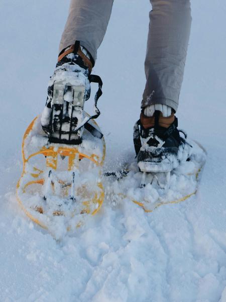 Snowshoeing in Chicago Northwest