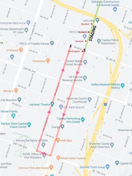 St. Patrick's Day Parade 2023 Route Map