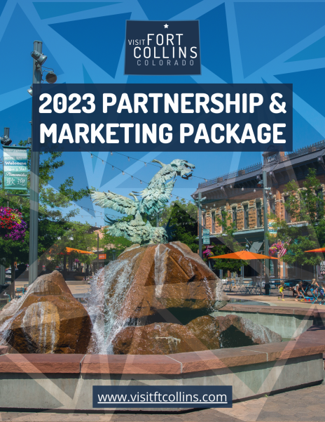 Image of the cover of the 2023 partnership and marketing package
