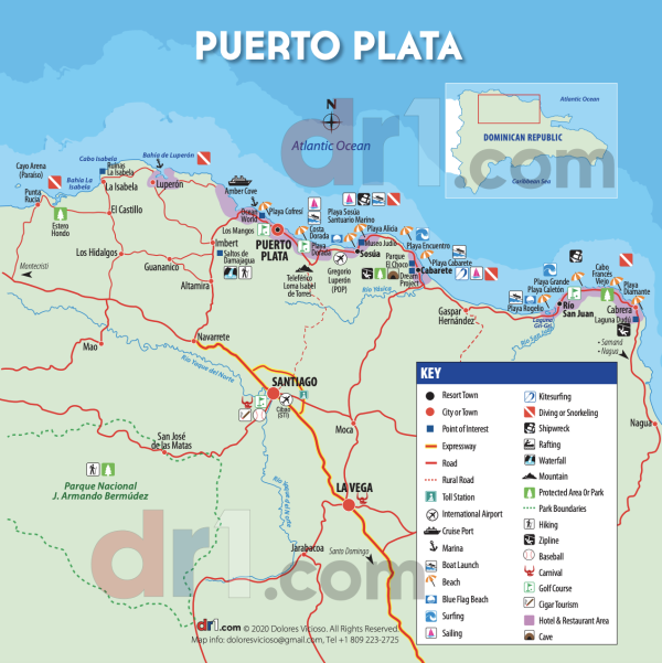 Puerto Plata Map