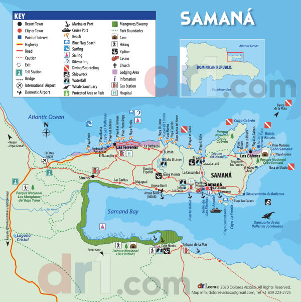 Samaná Map