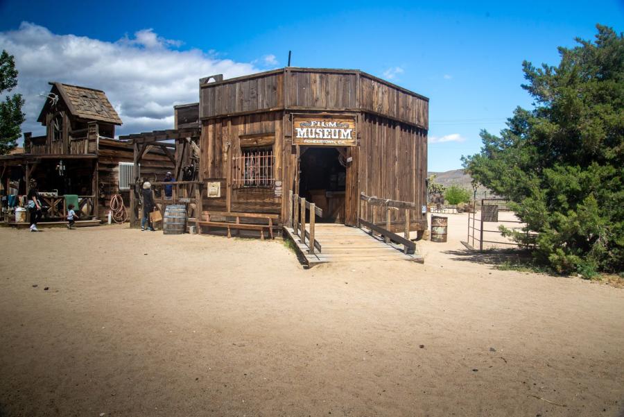 Exterior of Pioneertown Film Museum