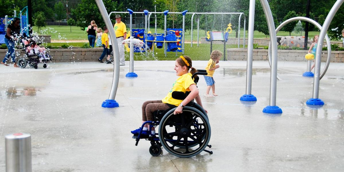 Taylor's Dream Boundless Playground Splash Pad