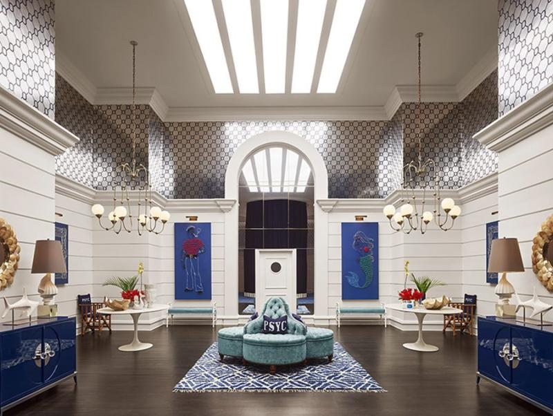 yacht club spa entry at parker palm springs