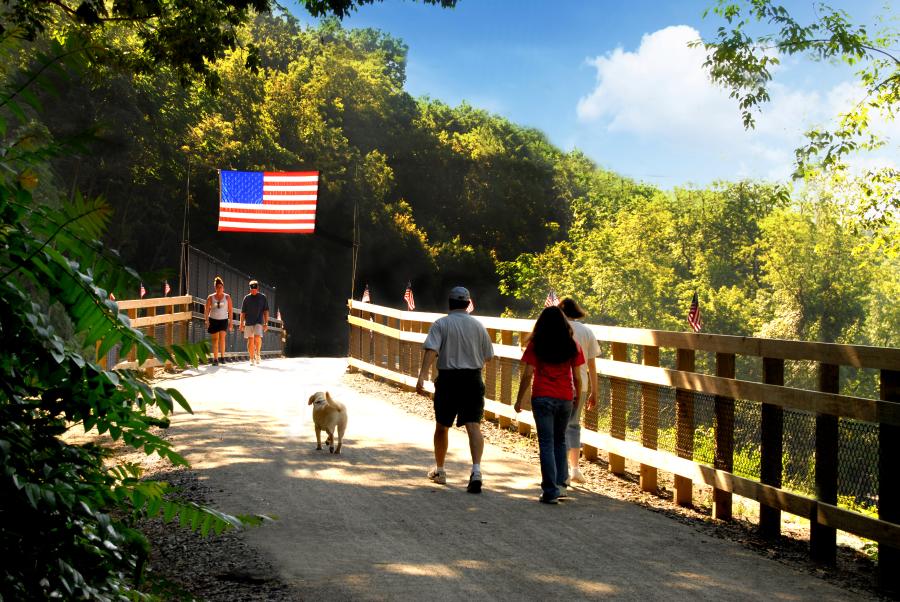 Montour Trail - Georgetown Bridge