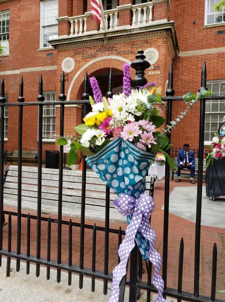 Flowers On Display For May Day