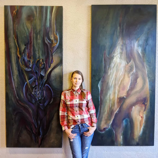 Anna Shcherbakova, owner Bakova Gallery