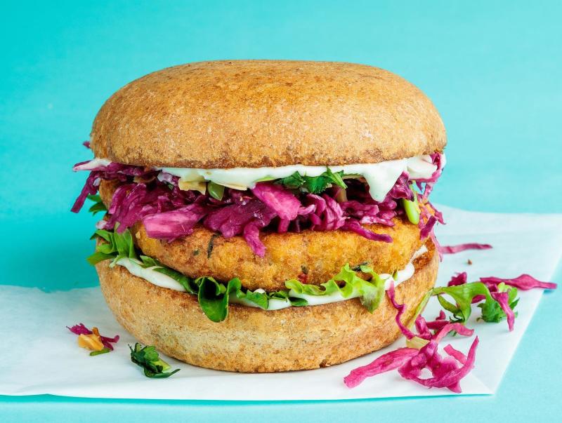 natures veggie burger