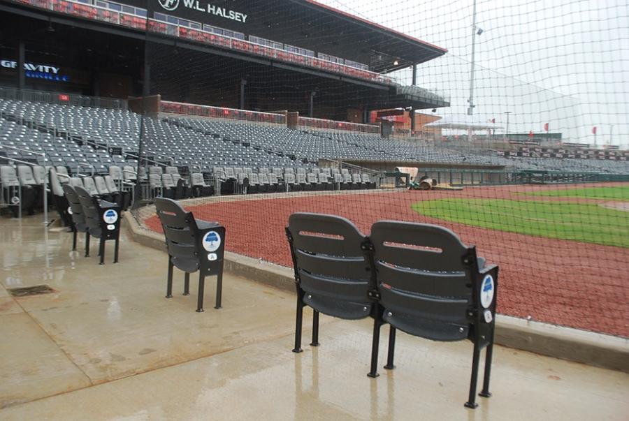 : Wheelchair-accessible seating options at Toyota Field feature companion seats for a fun day out.