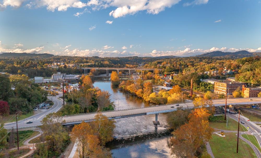 River Arts District in the Fall