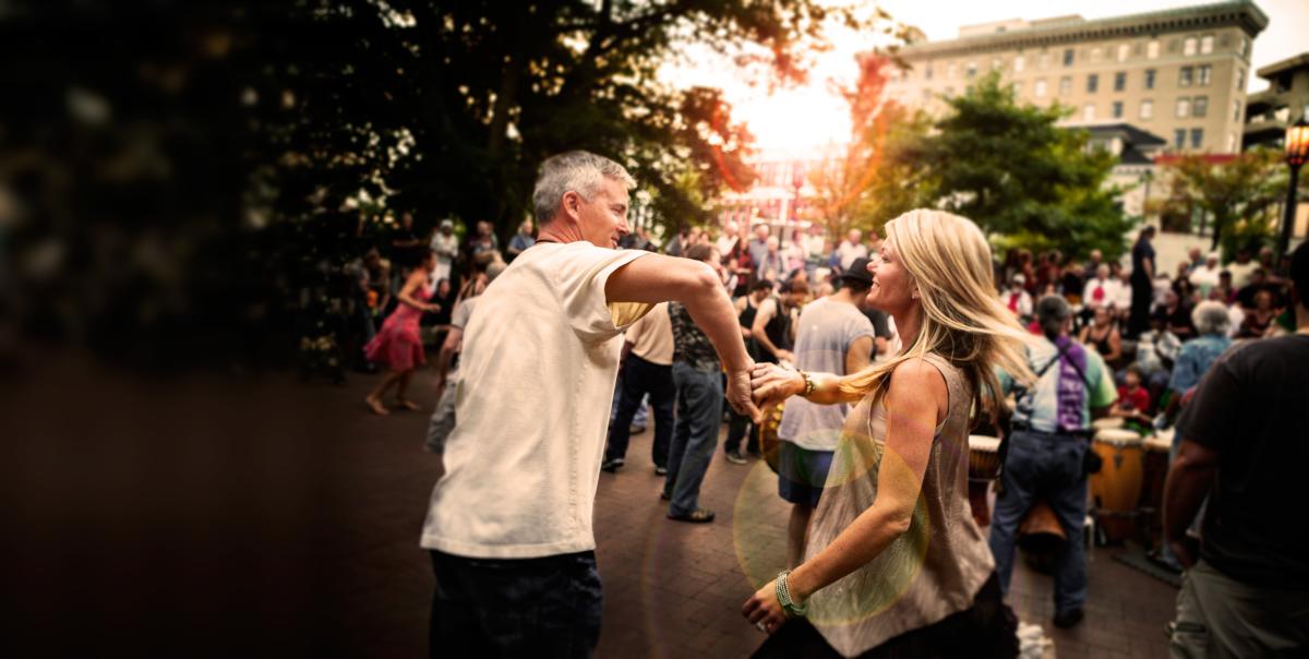 Drum Circle Dancers