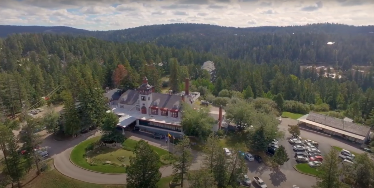 aerial - the Lodge at Cloudcroft