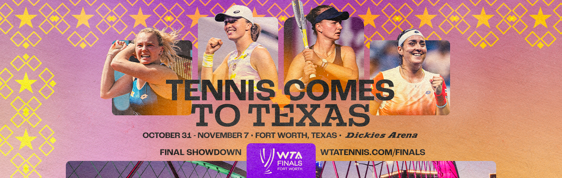 2022 WTA Finals in Fort Worth Oct 31