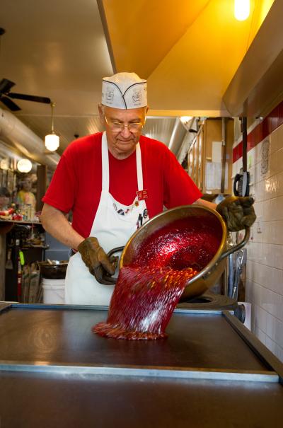 Schimpff's Confectionery Red Hot Making