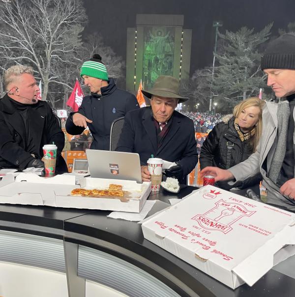Barnaby's Pizza College Gameday